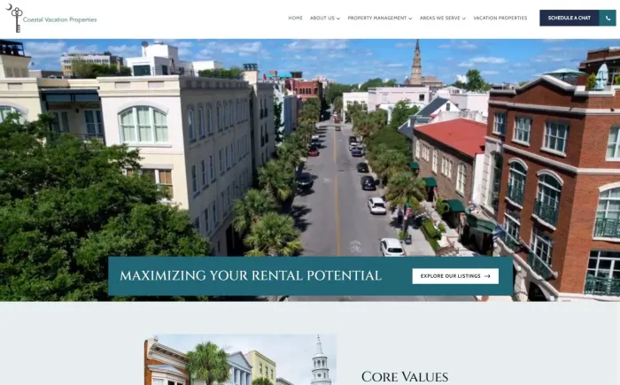 Example real estate starter website