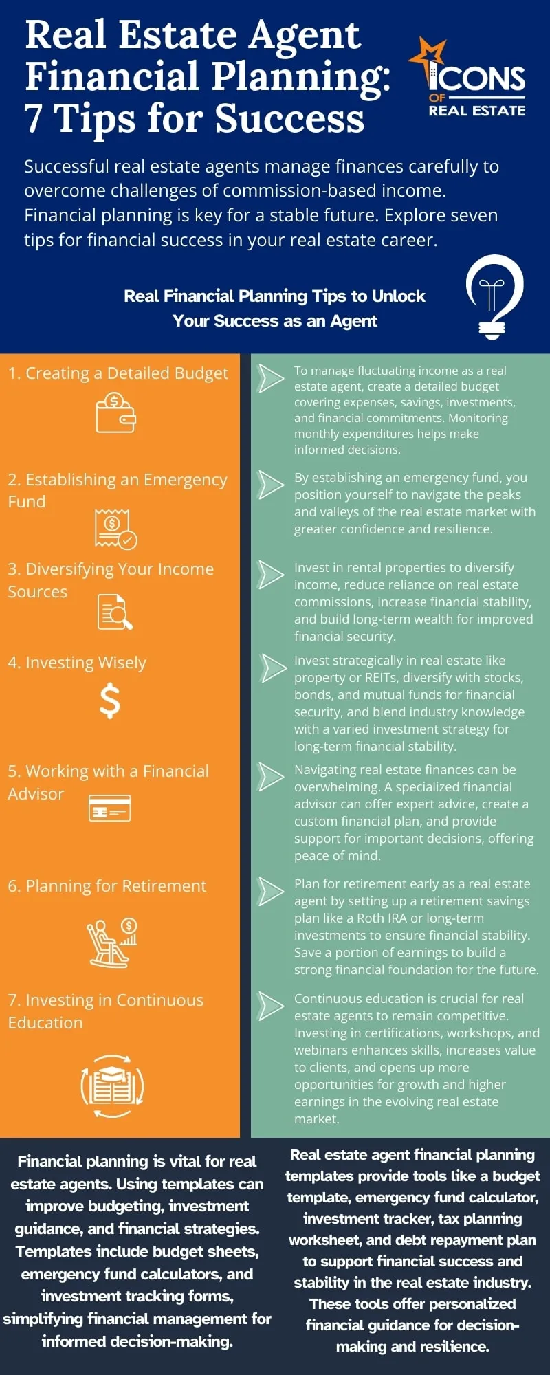 Real Financial Planning Tips to Unlock Your Success as an Agent