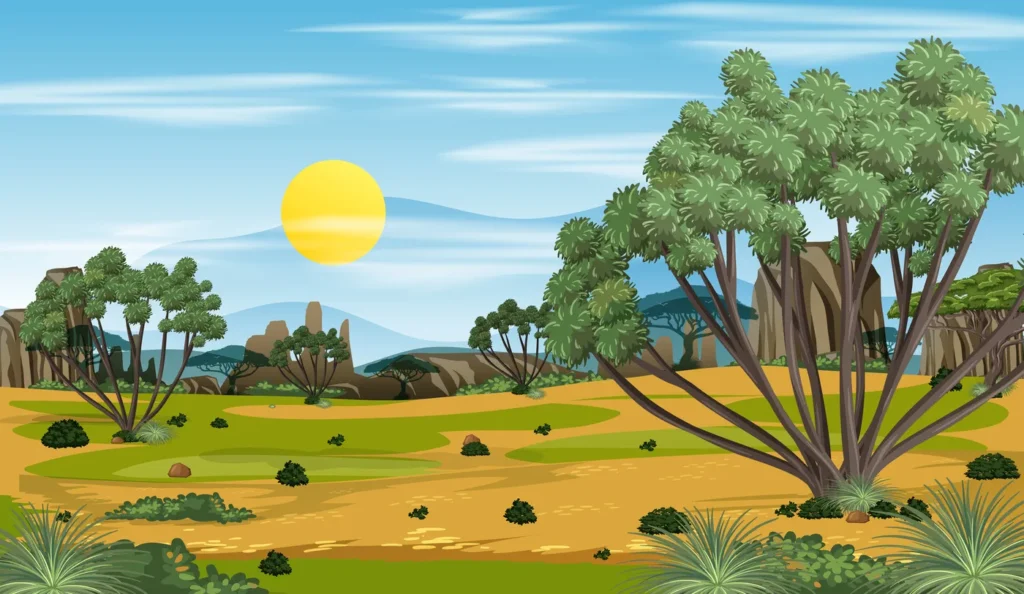 Empty virtual land in the metaverse
