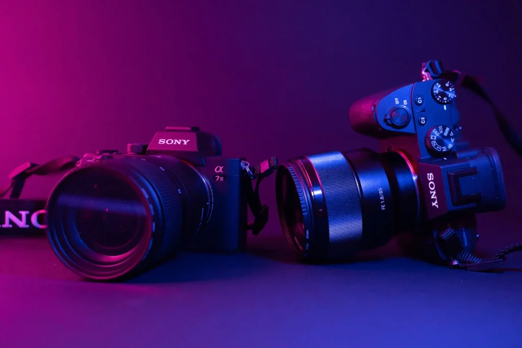 Two cameras for real estate and virtual tours.