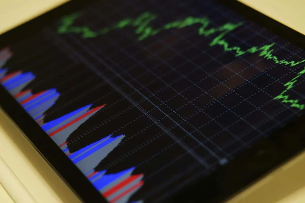 Analytics on a tablet.