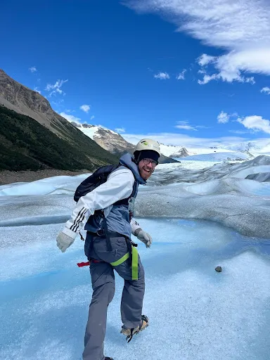 Hiking in Glaciers in Argentina