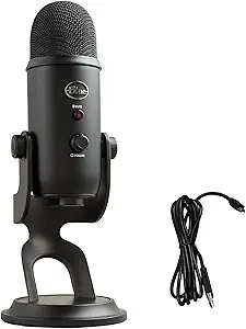 Podcast equipment - Logitech for Creators Blue Yeti USB Microphone